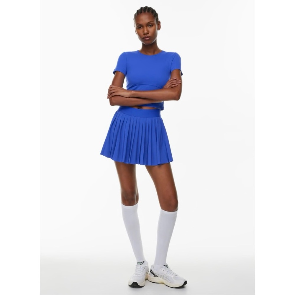 Aritzia TNA Jazz Blue Tennis Skort
